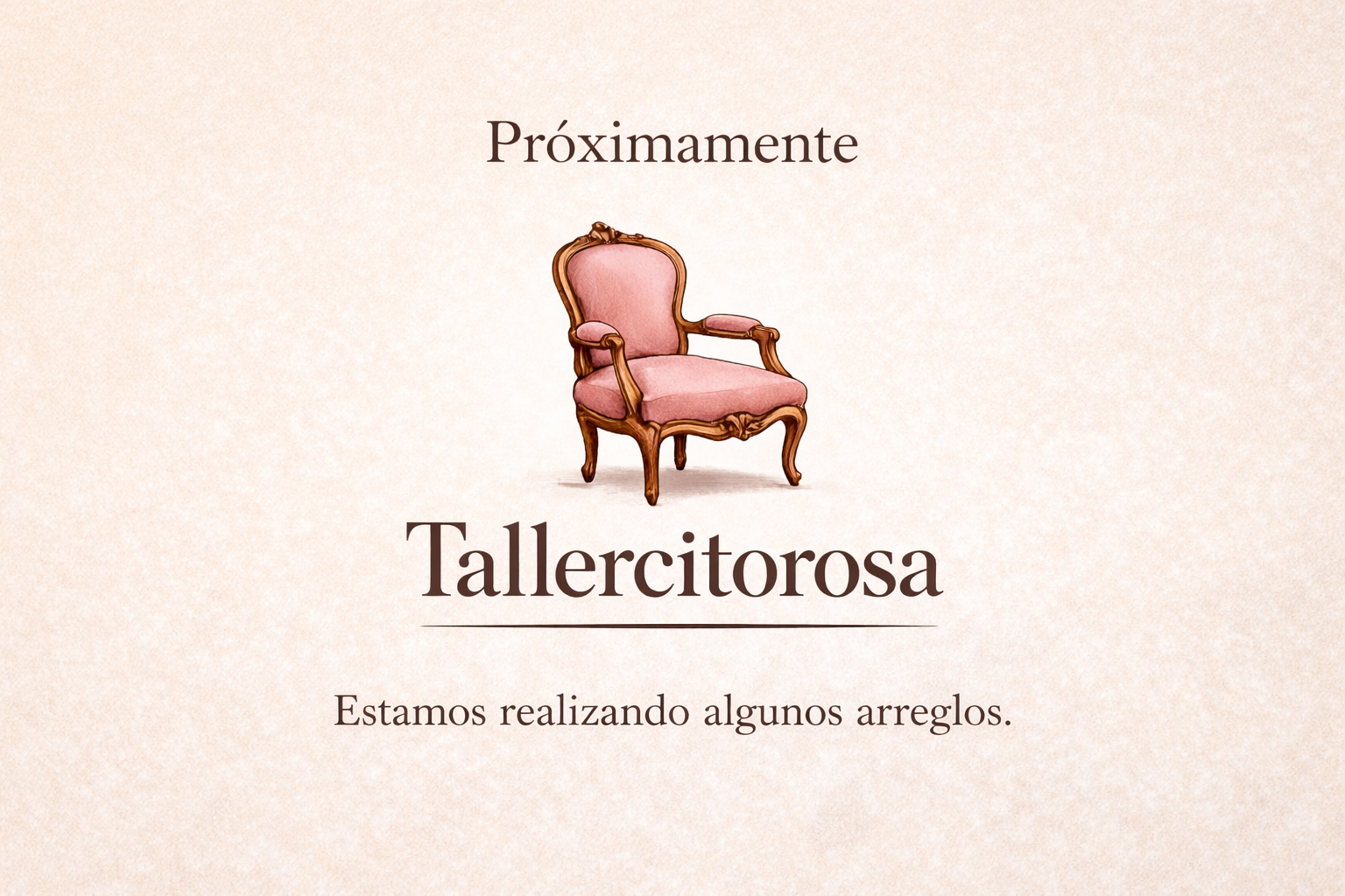 Tallercito Rosa · Próximamente